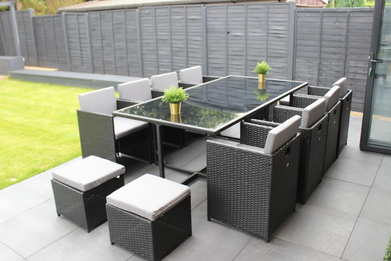 Modern Spacious House - Sleeps 16, Free Parking, Sun Terrace Nuneaton Ngoại thất bức ảnh